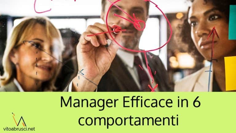 Manager Efficace in 6 comportamenti